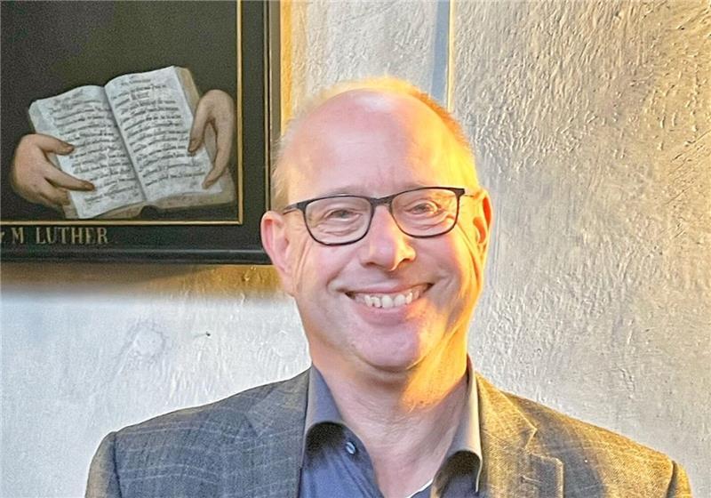 Marc Wischnowsky in St. Cosmae in Stade.