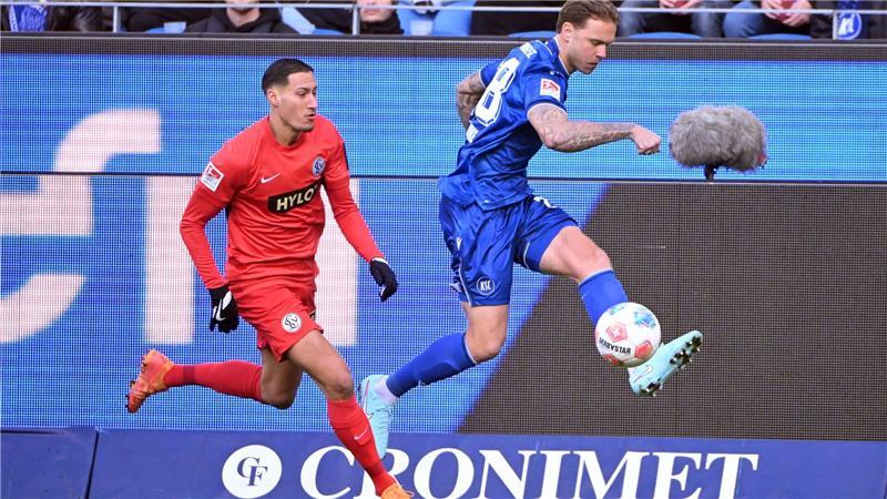 Marcel Franke leistete sich schon im dritten Spiel nacheinander einen Patzer.