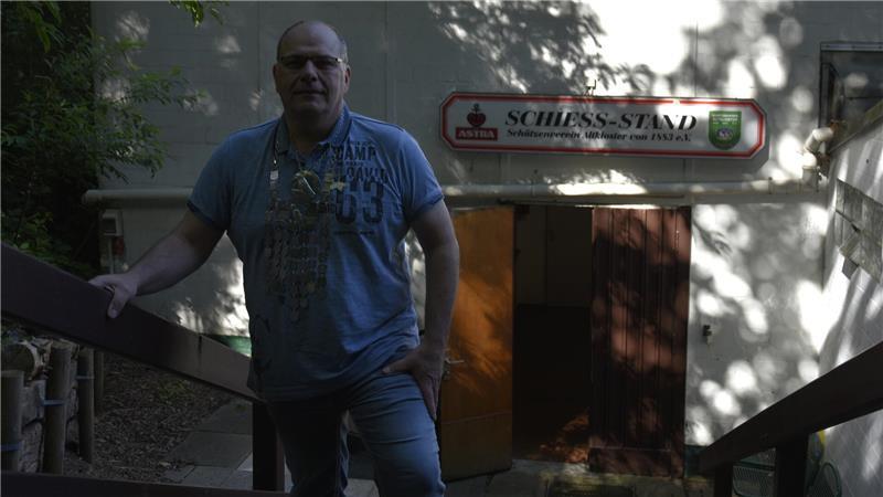 Sportschütze Marko Lemmel wird Papageienkönig 2025 Marco Lemmel kommt gerne zum Schießstand.