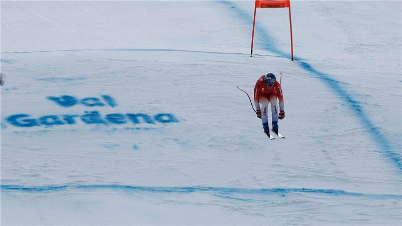 Marco Odermatt zeigte auf der Saslong-Piste wieder mal eine famose Fahrt.