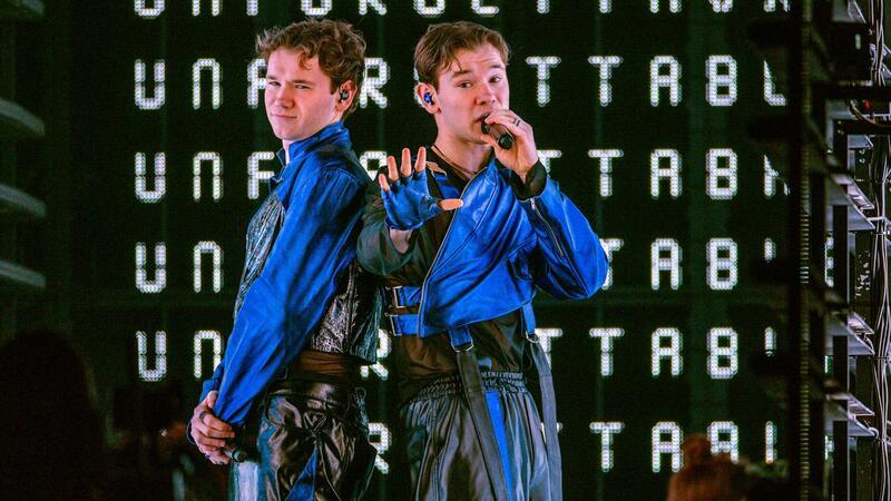 ESC 2024: Wer heute in Malmö im Finale auftritt Marcus & Martinus aus Schweden stellen ihren Titel „Unforgettable“ vor.
