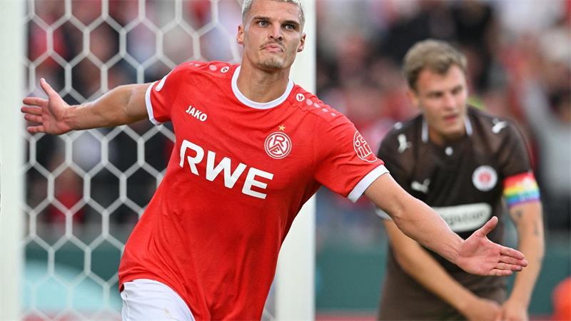 Erneuter Rückschlag für St. Pauli: „Müssen es besser machen“ Marek Janssen traf gegen St. Pauli zur 1:0-Führung.