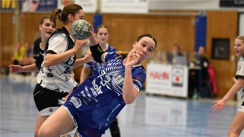 Maria Martyn erzielt im spannenden Derby gegen Buxtehude vier Tore für die JSG.