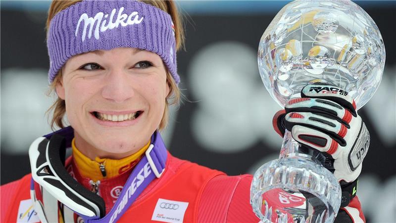 Lahm, Nowitzki und Riesch dabei: Sechs Neue in Hall of Fame Maria Riesch prägte ein Ski-Ära.