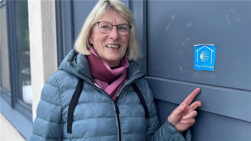 Maria Schimmöller kümmert sich seit über zehn Jahren um die Pilgerherberge.