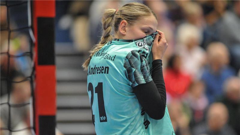 Marie Andresen absolvierte gegen Sachsen Zwickau ihr letztes Spiel.