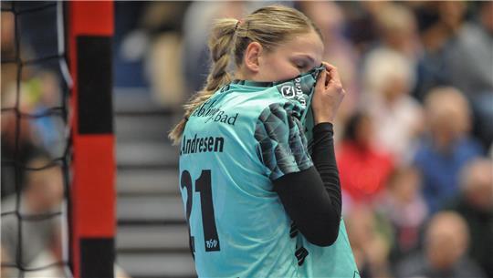 Marie Andresen absolvierte gegen Sachsen Zwickau ihr letztes Spiel.