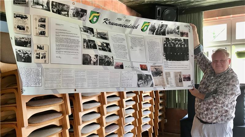 Jubiläum der Schützen: Von einem verschwundenen König und starken Frauen Mario Hointza, Vorsitzender des Dorfgemeinschaftsvereins.