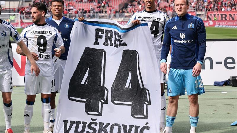Stadion-Training nach Sperre: Vuskovic als HSV-Lichtblick Mario Vuskovic erfuhr in unterschiedlicher Form Solidarität.