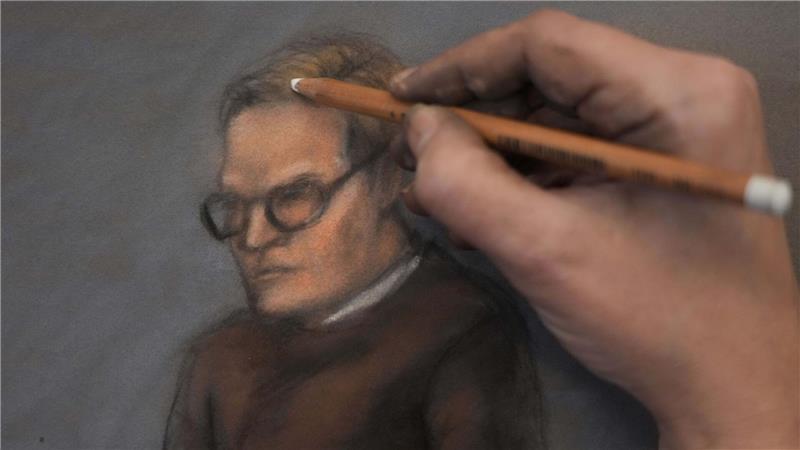 Marius Borg Høiby darf während der Verhandlung nicht fotografiert werden. 