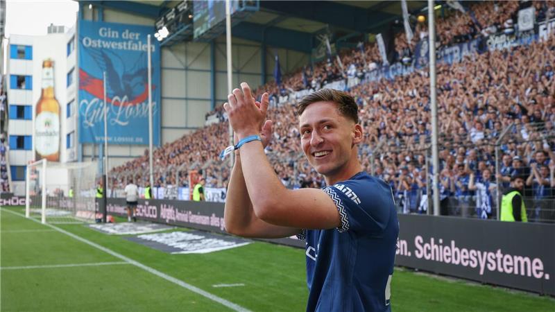 Später Treffer: Dresden stoppt den Bielefelder Siegeszug Marius Wörl ist zurück bei Arminia Bielefeld.