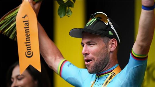 Mark Cavendish holte seinen 35. Etappenerfolg bei der Tour.