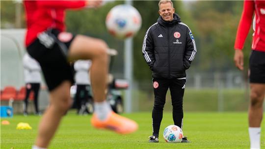 Markus Anfang steht bei Fortuna Düsseldorf vor seiner Premiere. 
