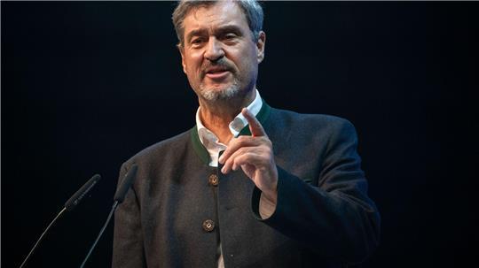 Markus Söder (CSU), Ministerpräsident von Bayerrn.