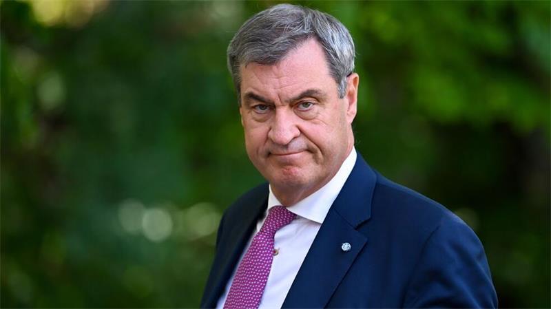 Markus Söder kommt ins Stader Stadeum. (Archivbild)