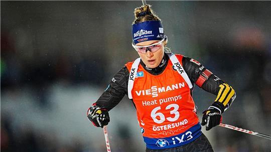 Marlene Fichtner holt ihr bestes Weltcupergebnis. (Archivbild)