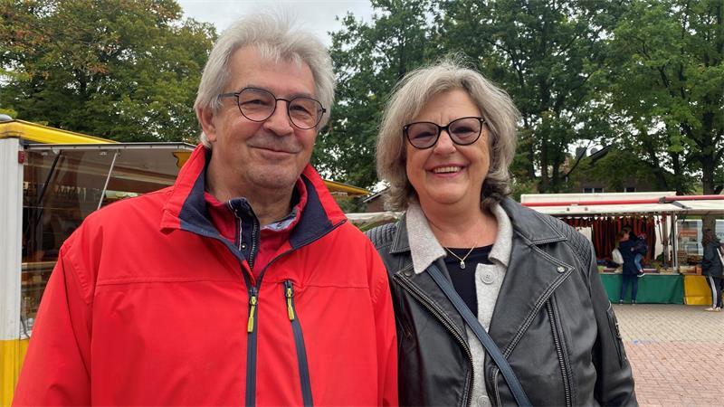 Marlies und Robert Reschke schätzen den parteiunabhängig antretenden Ralf Dessel und drücken ihm die Daumen.
