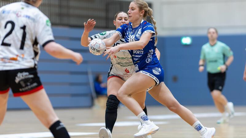 Martha Scharsitzki erzielt acht Tore. Darunter das wichtigste zum endgültigen Sieg.