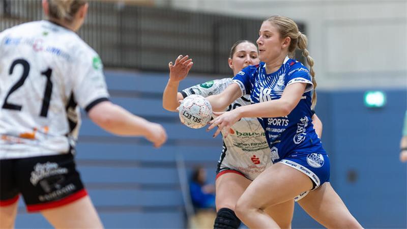 Martha Scharsitzki traf in ihrem letzten Heimspiel für die HSG ein Mal.