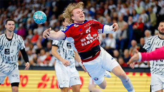 Martin Hovde und der HC Hamburg verloren beim Bergischen HC. (Archivbild)
