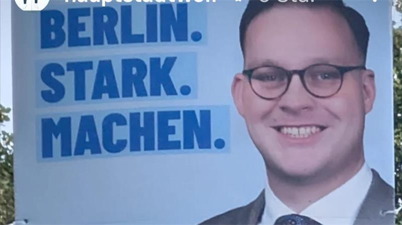 Wahlkampf in und um Stade: Das Kreuz mit den Wahlplakaten Martin Kohler (AfD): „Berlin stark machen.“