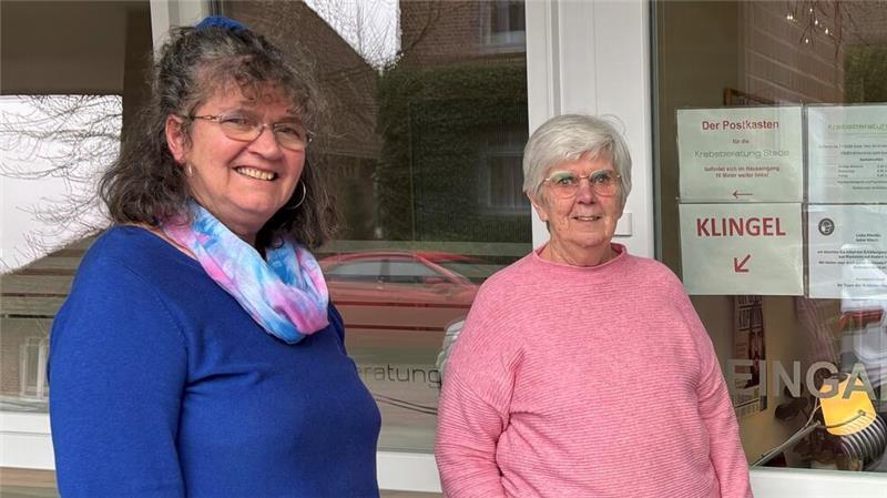 Martina Kiehl (li.) und Annegret Meyer waren beide an Hautkrebs erkrankt.