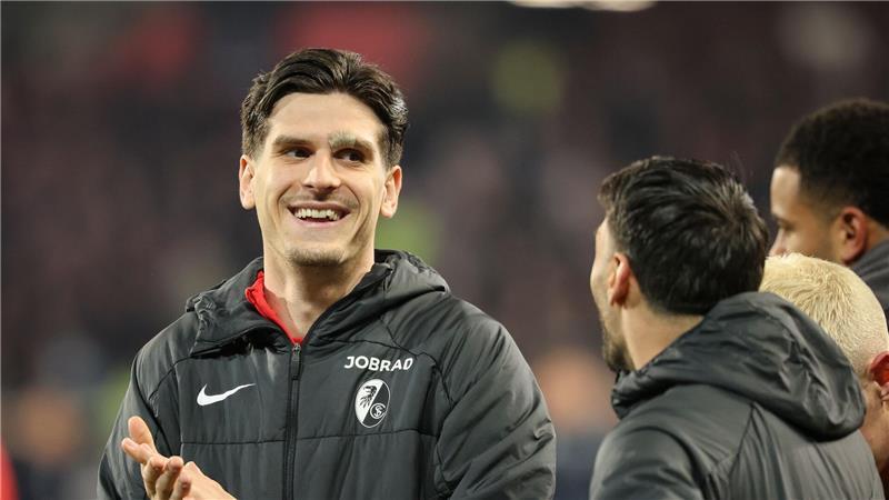 Matchwinner in der alten Heimat: Freiburgs Doppel-Torschütze Igor Matanovic (l)