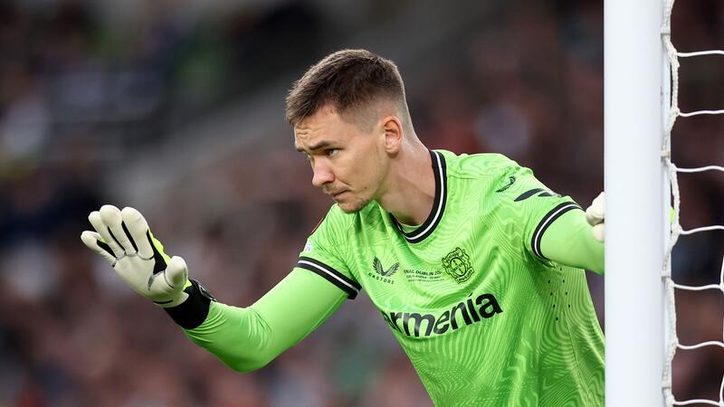 Leverkusens Triple-Traum platzt im Finale von Dublin Matej Kovar stand wie in allen Pokalspielen dieser Saison auch gegen Atalanta im Leverkusener Tor.