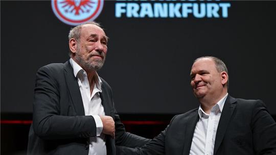 Mathias Beck (r) tritt die Nachfolge von Peter Fischer an.