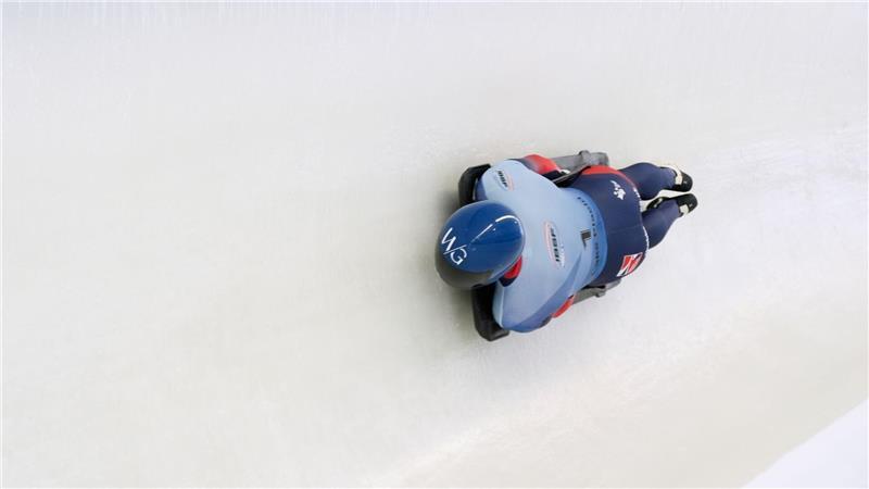 Jungk holt WM-Bronze im Skeleton: „Fühlt sich an wie Gold“ Matt Weston aus Großbritannien fuhr im dritten von vier WM-Läufen Bahnrekord.