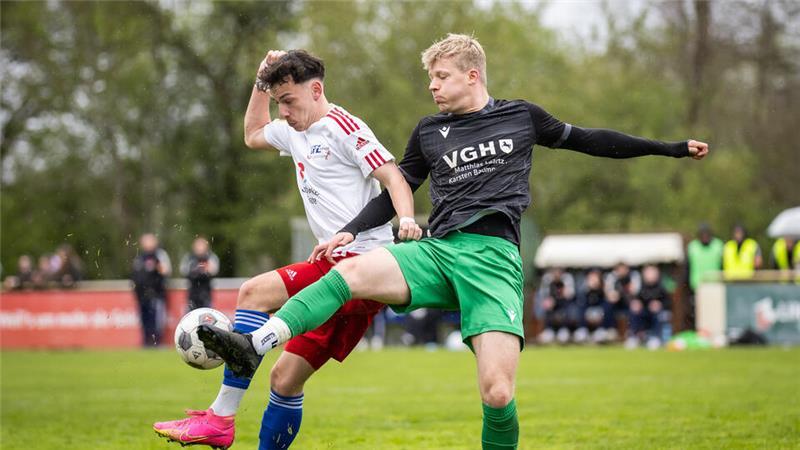 Matthias Lippek war auch in Stades harmloser erster Halbzeit um Biss und Wille bemüht.