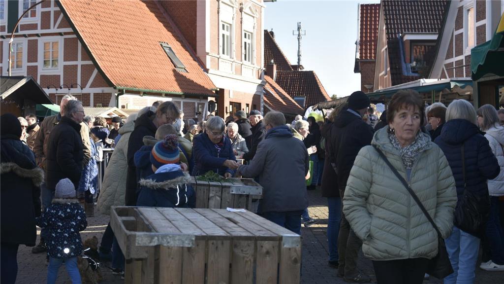 Matthias-Markt in Jork.