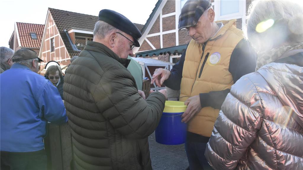 Matthias-Markt in Jork.