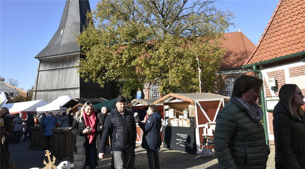 Matthias-Markt in Jork.
