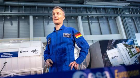 Matthias Maurer im Astronautenzentrum der Europäischen Weltraumorganisation ESA.