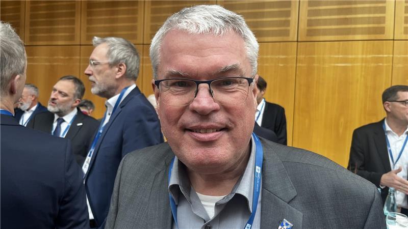 Matthias Riel, Bürgermeister der Gemeinde Jork.