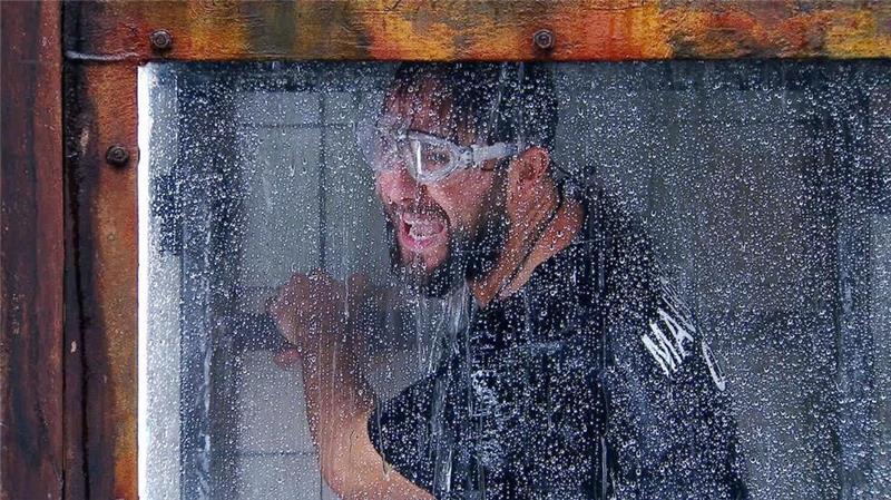 Maurice Dziwak und Lilly mussten die Prüfung abbrechen.