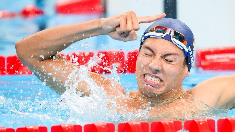 Schwimmer Wetekam holt Bronze - Silber im Tischtennis Maurice Wetekam holt Bronze für Deutschland.