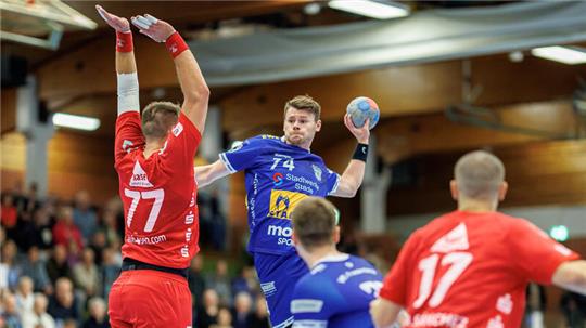 Max Mißling spielte in der Anfangsphase druckvoll im Fredenbecker Rückraum.