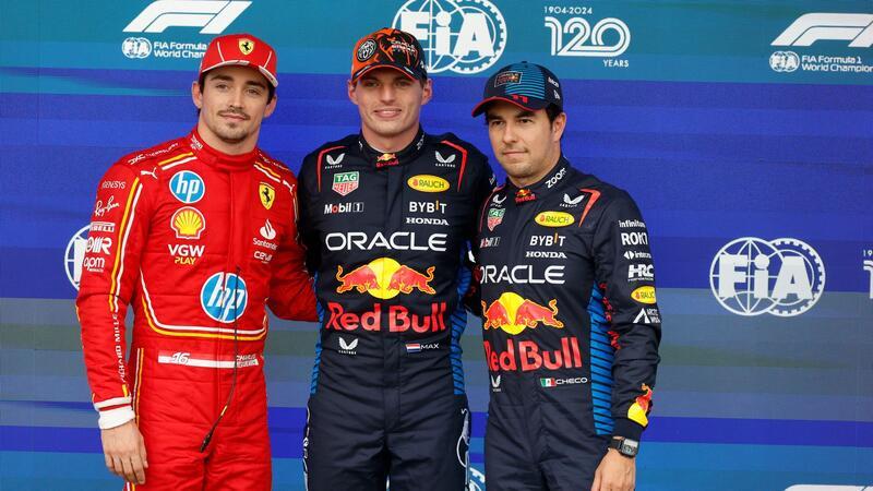 Ohne „Knigge-Kurs“: Verstappen in blendender Laune Max Verstappen war in der Qualifikation nicht einzufangen.