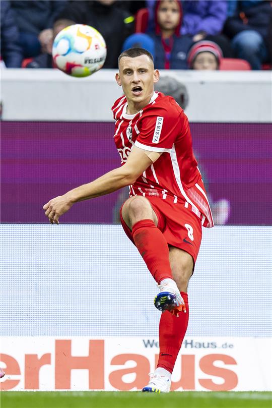 Maxi Eggestein hat sich beim SC Freiburg auch wieder in den erweiterten Kreis der Fußball-Nationalmannschaft gespielt. Foto: dpa-Bildfunk