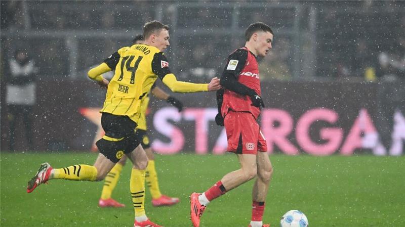 Maximilian Beier und Dortmund liefen lange einem Rückstand hinterher.