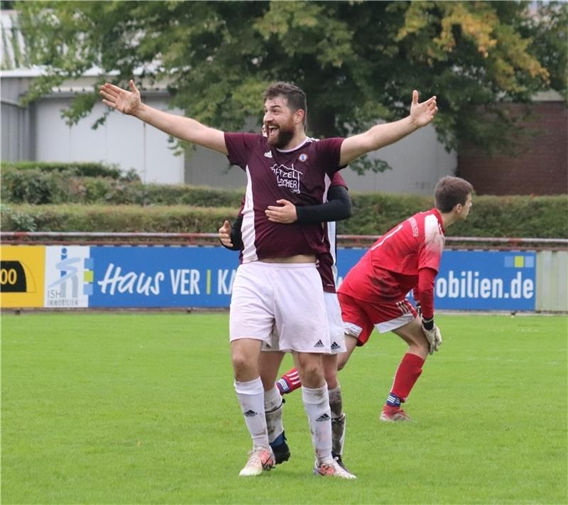 Mazlum Delik vom TSV Wiepenkathen erzielte bereits 17 Tore. Damit führt er die Statistik gemeinsam mit Patrick Hanke (ASC) an. Foto: Brunsch