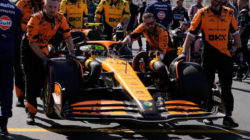 Kein Spaß für Verstappen: McLaren-Höhenflug in Baku McLaren-Fahrer Lando Norris musste nach verpatzter Qualifikation eine Aufholjagd starten.