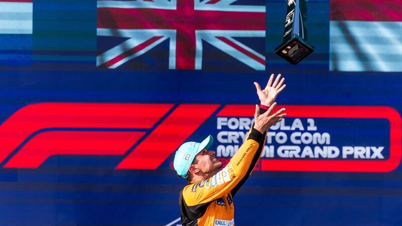 McLaren-Pilot Lando Norris hat den Großen Preis von Miami geonnen.