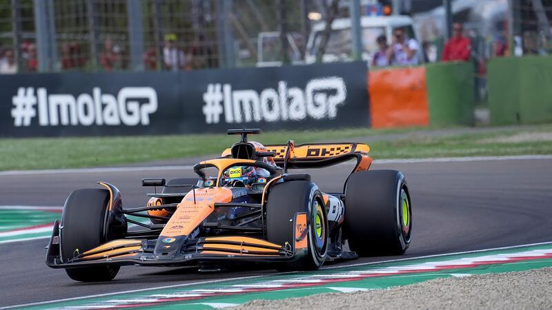 Formel 1: Zwei Unfälle in Imola – Bestzeit für Piastri McLaren-Pilot Oscar Piastri fuhr im Abschlusstraining in Imola die schnellste Zeit.