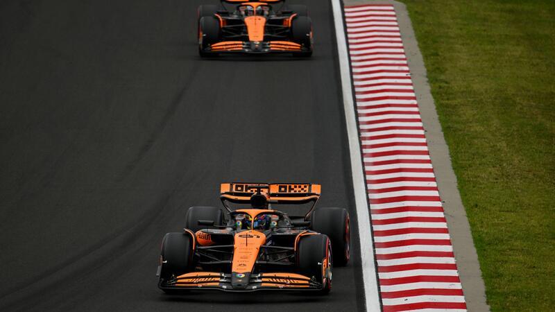 McLaren ist nicht zu schlagen in der Ungarn-Qualifikation.