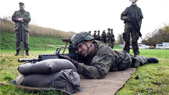 Medientag zur Basisausbildung bei der Bundeswehr