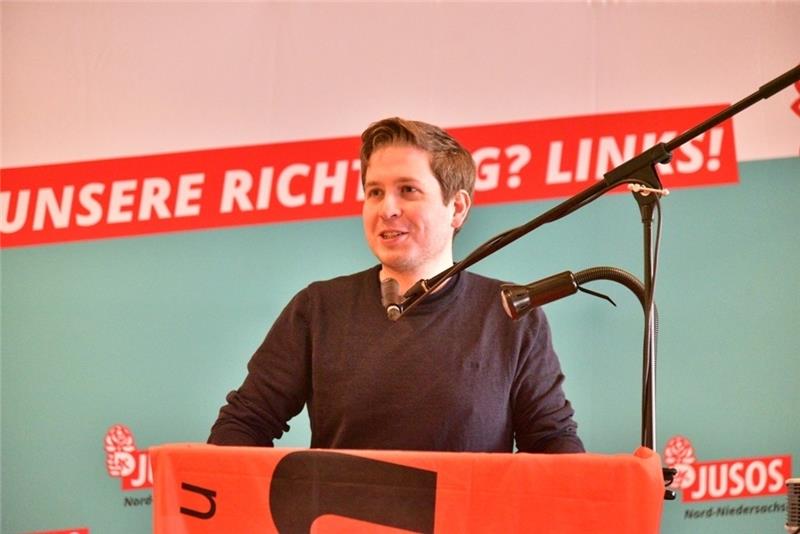 Mehr Aggressivität in der Auseinandersetzung: Juso-Chef Kevin Kühnert. Foto: Beneke