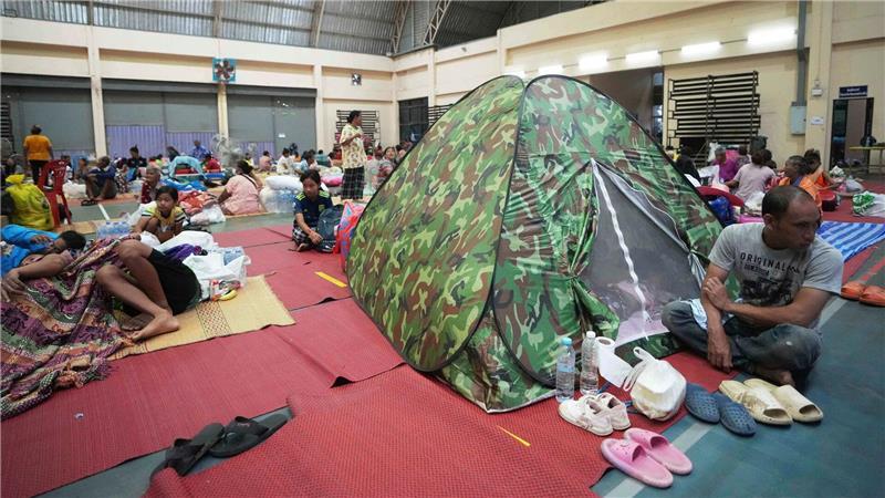 Neue Kämpfe an Grenze zwischen Thailand und Kambodscha Mehr als 100.000 Menschen wurden in Thailand in Sicherheit gebracht.